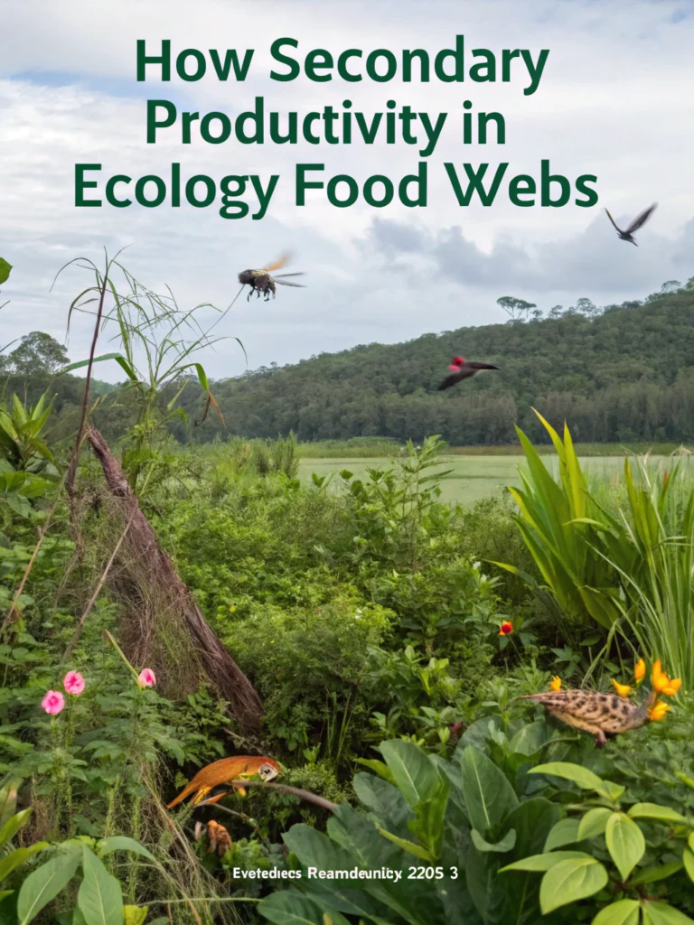 secondary productivity in ecology