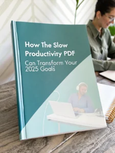 slow productivity pdf