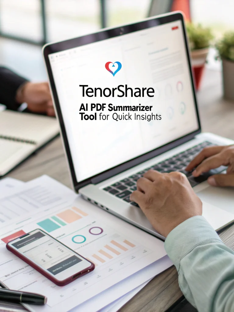 tenorshare ai pdf summarizer tool
