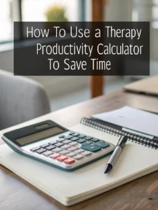 therapy productivity calculator