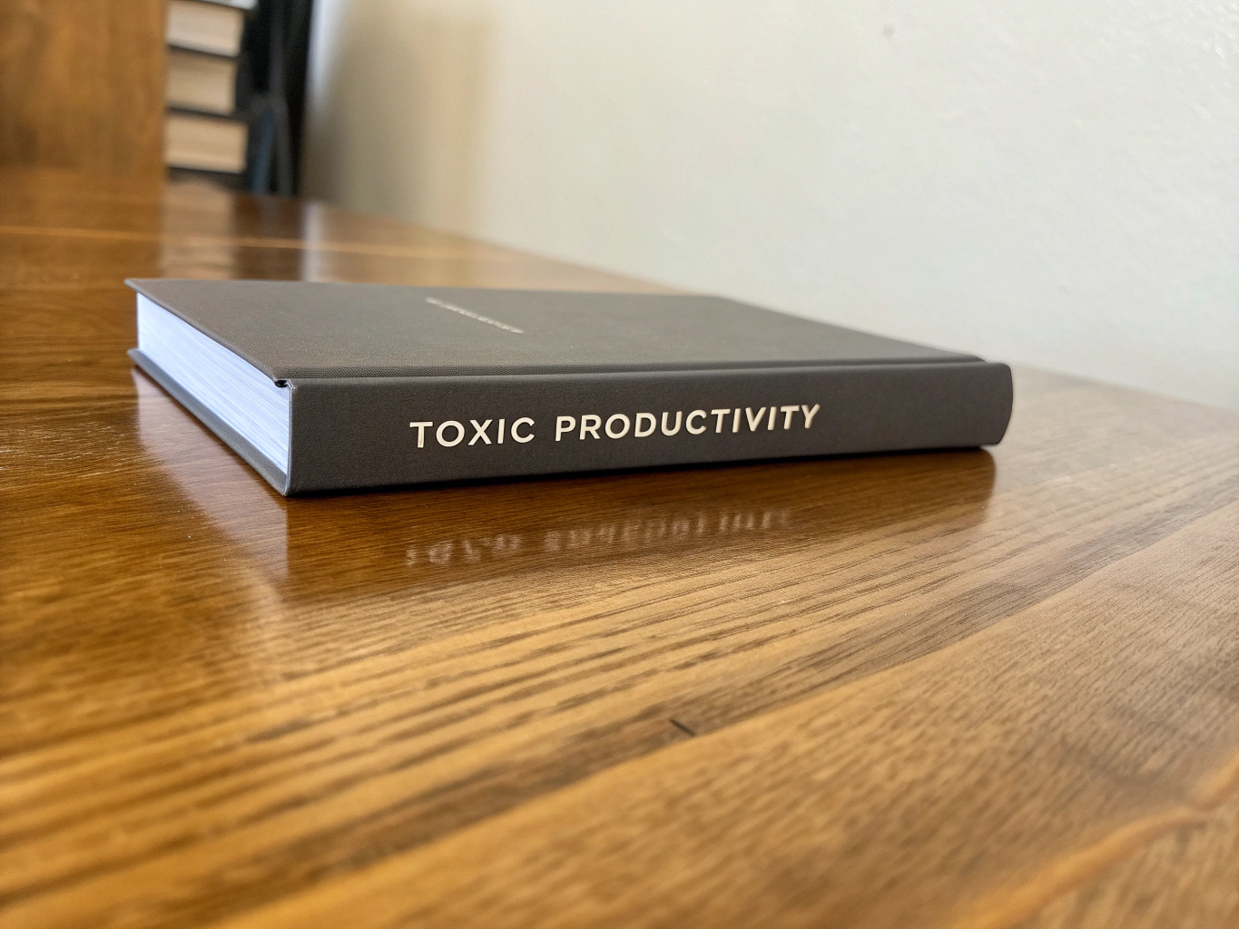 Toxic Productivity Book Image