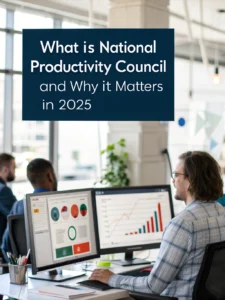 what is national productivity council