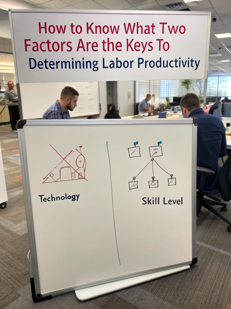 what two factors are the keys to determining labor productivity
